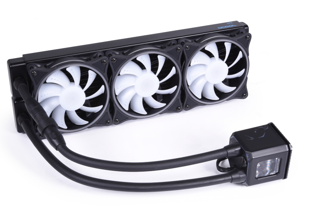 Alphacool Eisbaer Aurora HPE Edition 360 Υδρόψυξη Επεξεργαστή Τριπλού Ανεμιστήρα 120mm για Socket AM4/1700/1200/115x με RGB Φωτισμό