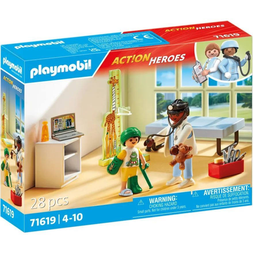 Playmobil Action Heroes Παιδιατρείο για 4-10 ετών