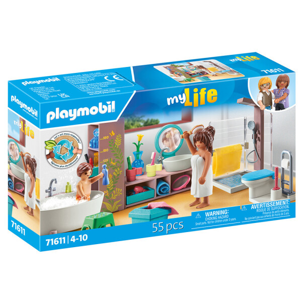 Playmobil MyLife Μοντέρνο Σπίτι Μοντέρνο Μπάνιο για 4-10 ετών
