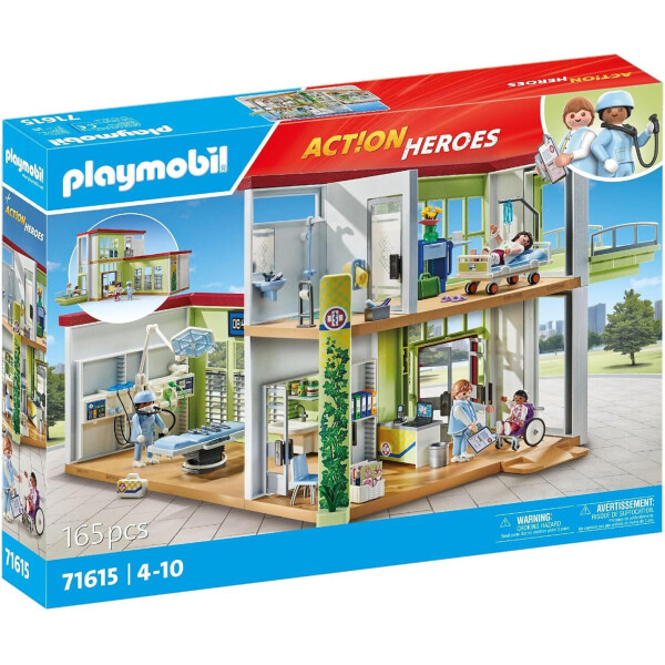 Playmobil Action Heroes Ιατρικό Κέντρο για 4-10 ετών