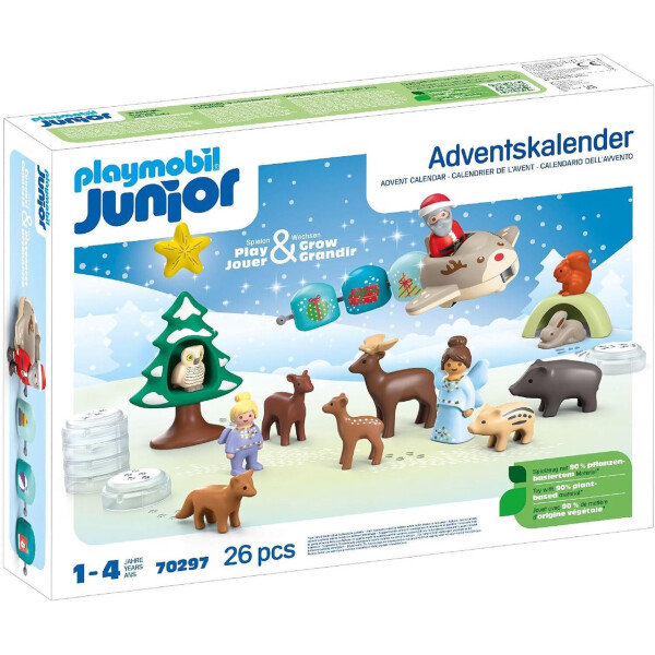Playmobil Junior Snowy Christmas για 1-4 ετών