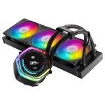 CoolerMaster MasterLiquid 360 ION Υδρόψυξη Επεξεργαστή Τριπλού Ανεμιστήρα 120mm για Socket AM4/AM5/1700/1200/115x με ARGB Φωτισμό