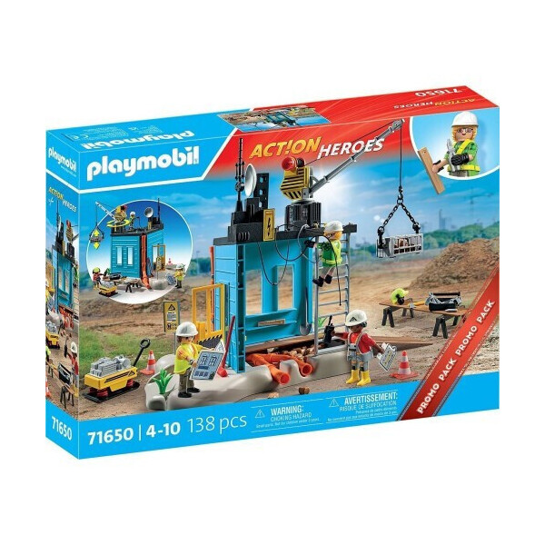 Playmobil MyLife Εργοτάξιο για 4-10 ετών