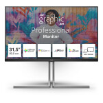 AOC U32U3CV IPS HDR Monitor 32 4K 3840x2160 με Χρόνο Απόκρισης 4ms GTG