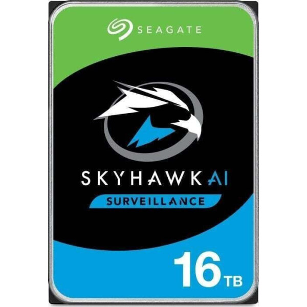 Seagate SkyHawk AI 16TB HDD Σκληρός Δίσκος 3.5 SATA III 7200rpm για Server Κωδικός ST16000VE004