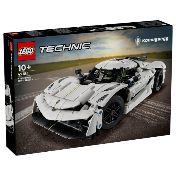 LEGO Technic White Koenigsegg Jesko Absolut Hypercar για 10 ετών Ετών 801τμχ Κωδικός 42184