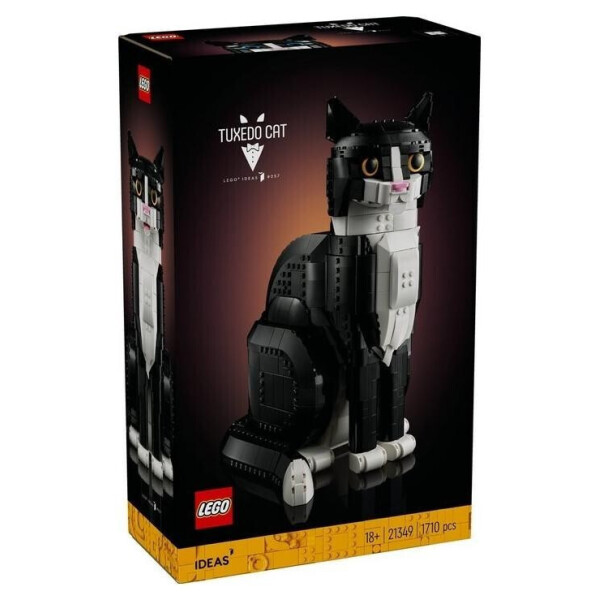 LEGO Ideas Tuxedo Cat για 18 ετών Ετών 1710τμχ Κωδικός 21349