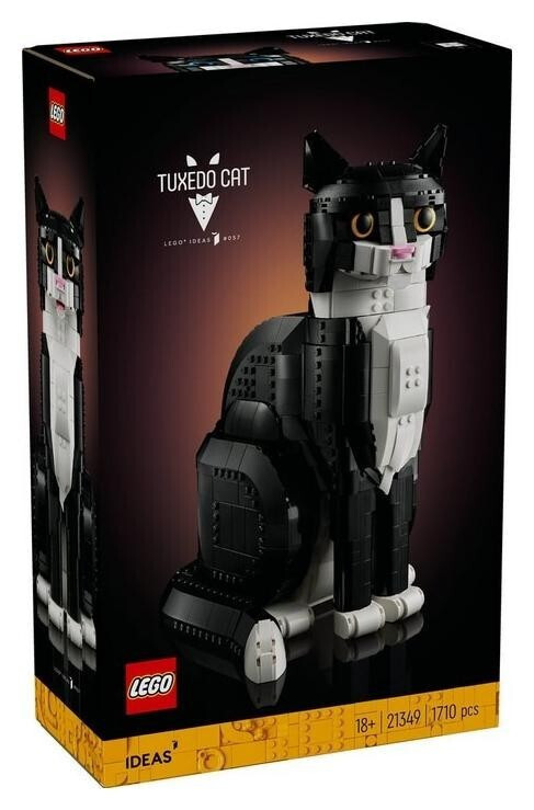 LEGO Ideas Tuxedo Cat για 18 ετών Ετών 1710τμχ Κωδικός 21349