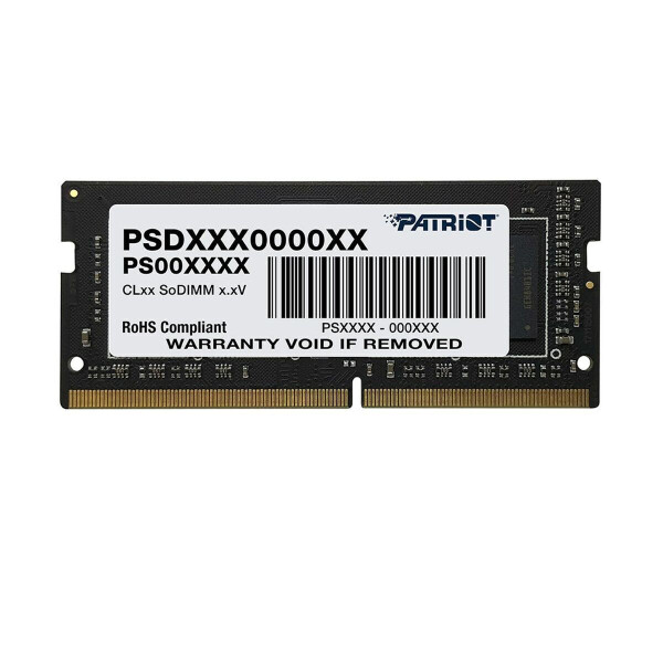 Patriot Signature Line DDR4 με Module 1x8GB και Ταχύτητα 2666 για Laptop Κωδικός PSD48G26662S