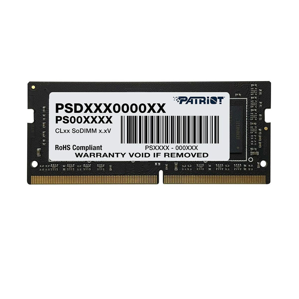Patriot Signature Line DDR4 με Module 1x8GB και Ταχύτητα 2666 για Laptop Κωδικός PSD48G26662S