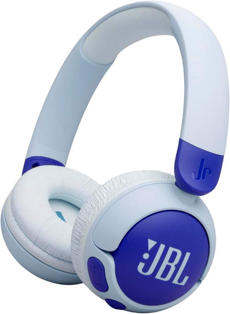 JBL JR320BT Ασύρματα / Ενσύρματα Παιδικά On Ear Ακουστικά με 50 ώρες Λειτουργίας Μπλε JBLJR320BTBLU