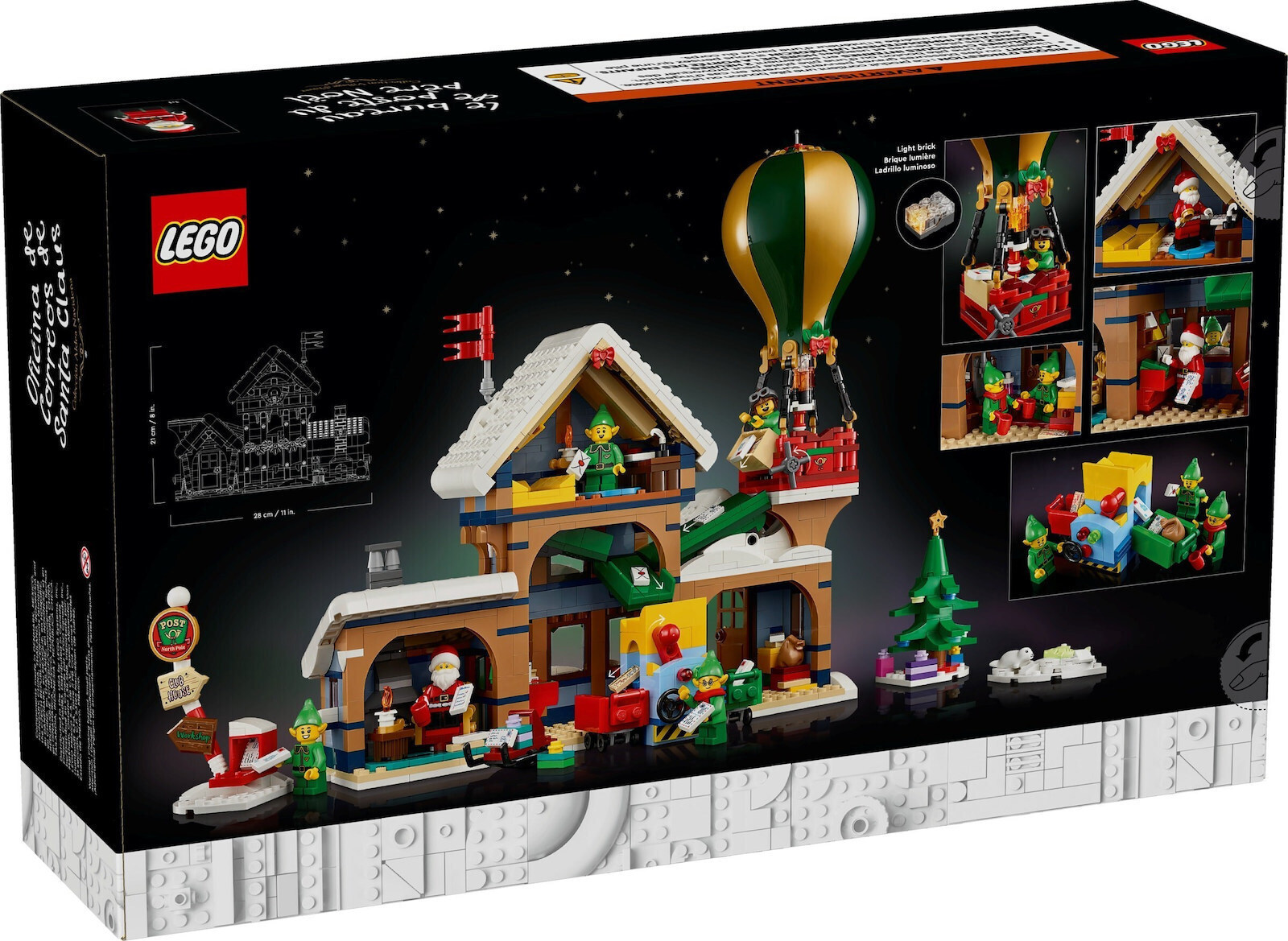 LEGO Icons Christmas Santas Post Office για 18 ετών Ετών 1440τμχ Κωδικός 10339