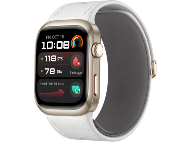 Huawei Watch D2 Aluminium 48mm με Παλμογράφο Χρυσό