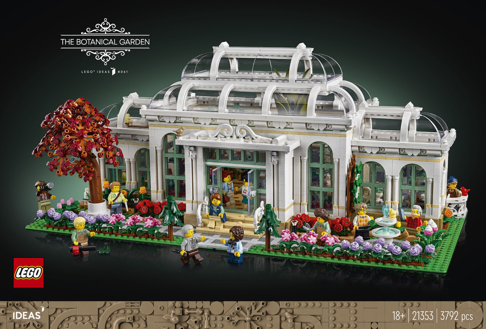LEGO Ideas The Botanical Garden για 18 ετών Ετών 3792τμχ Κωδικός 21353