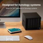 Synology HAT3300 2TB HDD Σκληρός Δίσκος 3.5 SATA III 5400rpm για Desktop Κωδικός HAT3300-2T