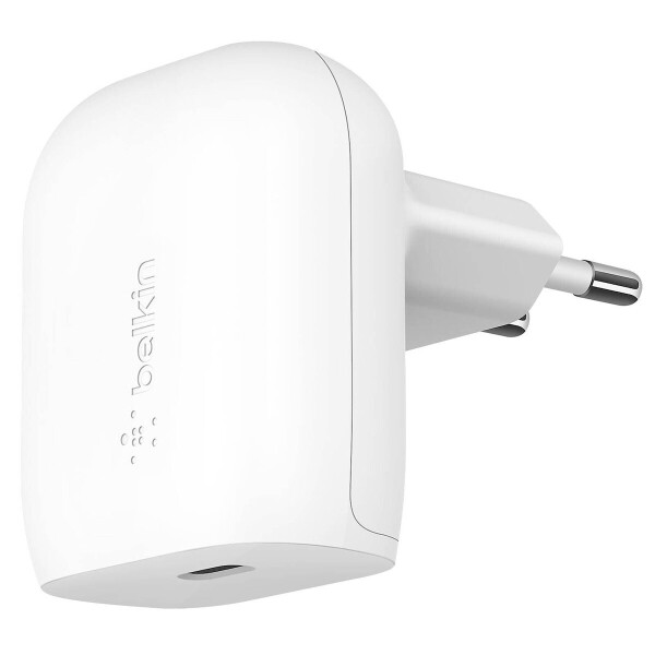 Belkin Φορτιστής Χωρίς Καλώδιο με Θύρα USB-C 20W Λευκός BoostCharge