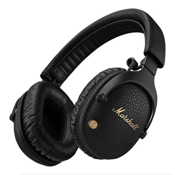 Marshall Monitor III ANC Ασύρματα / Ενσύρματα Over Ear Ακουστικά με 30 ώρες Λειτουργίας Μαύρα