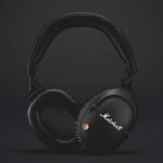 Marshall Monitor III ANC Ασύρματα / Ενσύρματα Over Ear Ακουστικά με 30 ώρες Λειτουργίας Μαύρα