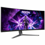 AOC AG346UCD Ultrawide QD-OLED HDR Curved Monitor 34 QHD 3440x1440 175Hz με Χρόνο Απόκρισης 0.03ms GTG
