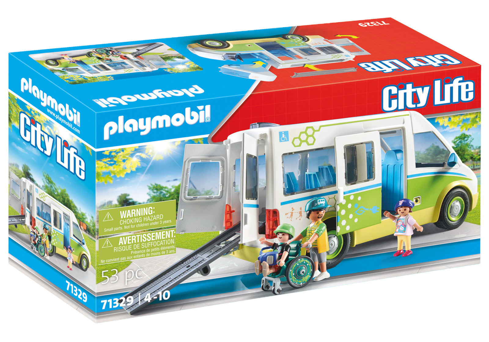 Playmobil City Life Σχολικό Λεωφόρειο για 4-10 ετών