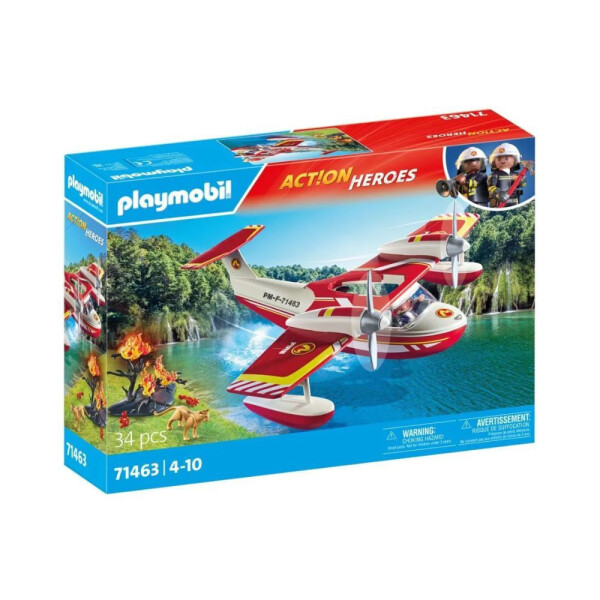 Playmobil Action Heroes Πυροσβεστικό Υδροπλάνο για 4-10 ετών