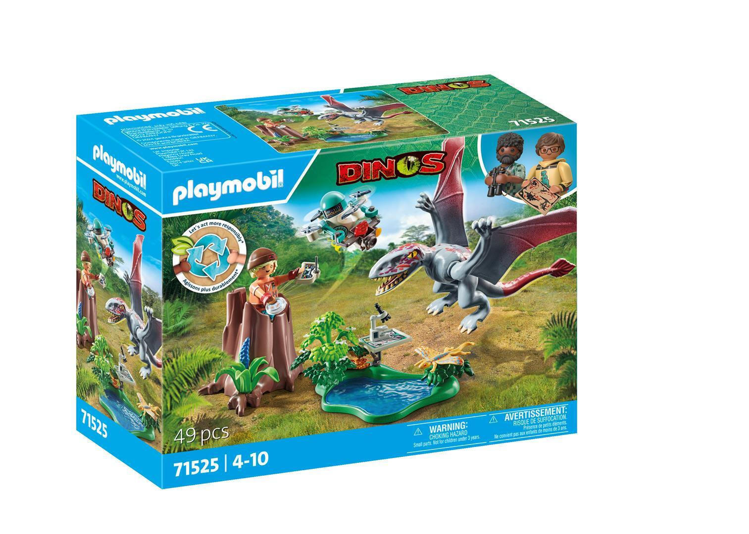 Playmobil Dinos Παρατηρώντας τον Διμορφοδόντα για 4-10 ετών