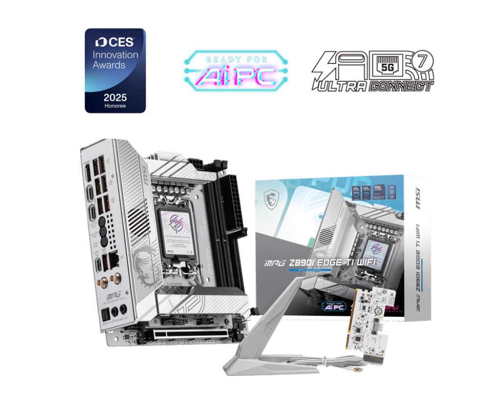 MSI MPG Z890I EDGE TI WIFI Motherboard Mini ITX με Intel 1851 Socket