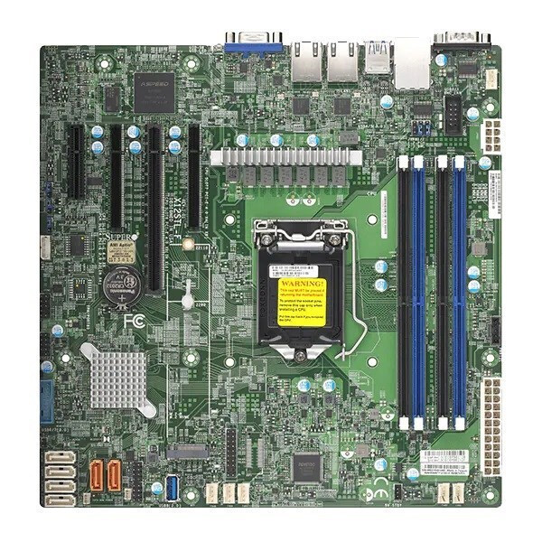 Gigabyte MX34-BS0 C252 Motherboard Micro ATX με Intel 1200 Socket