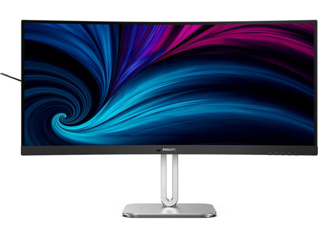 Philips 34B2U5600C/00 VA Monitor 34 QHD 3440x1440 με Χρόνο Απόκρισης 4ms GTG