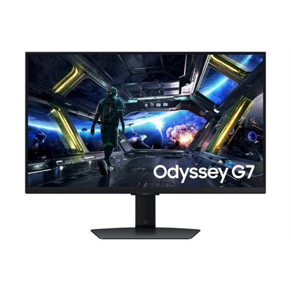 Samsung Odyssey G7 G70D IPS HDR Gaming Monitor 27 4K 3840x2160 144Hz με Χρόνο Απόκρισης 1ms GTG