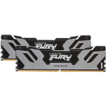 Kingston Fury Renegade Silver DDR5 96GB RAM με 2x48GB Modules και Ταχύτητα 6400 για Desktop Κωδικός KF564C32RSK2-96