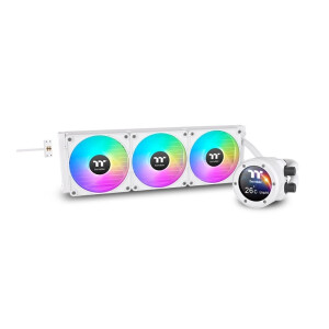 Thermaltake TH360 EX Snow Edition v2 Υδρόψυξη Επεξεργαστή Τριπλού Ανεμιστήρα 120mm για Socket AM4/AM5/1700/1200/115x με ARGB Φωτισμό