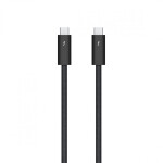 Apple USB 4 Cable USB-C male - Thunderbolt 4 100W Μαύρο 1.8m MW5J3ZM/A