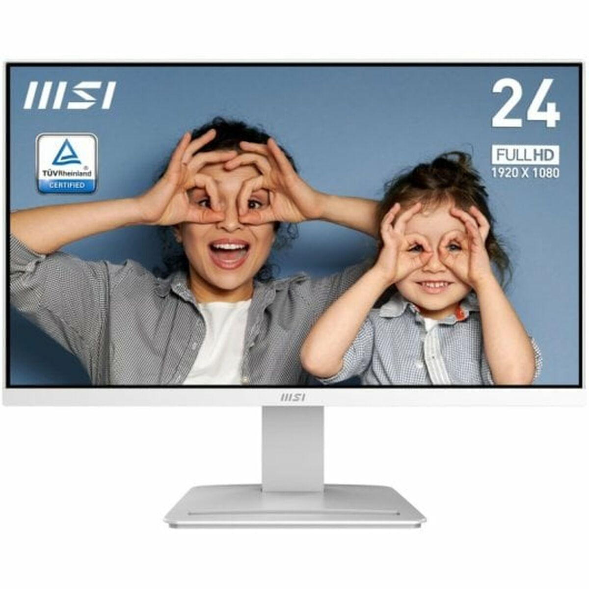 MSI Pro MP2412W VA Monitor 23.8 FHD 1920x1080 με Χρόνο Απόκρισης 4ms GTG