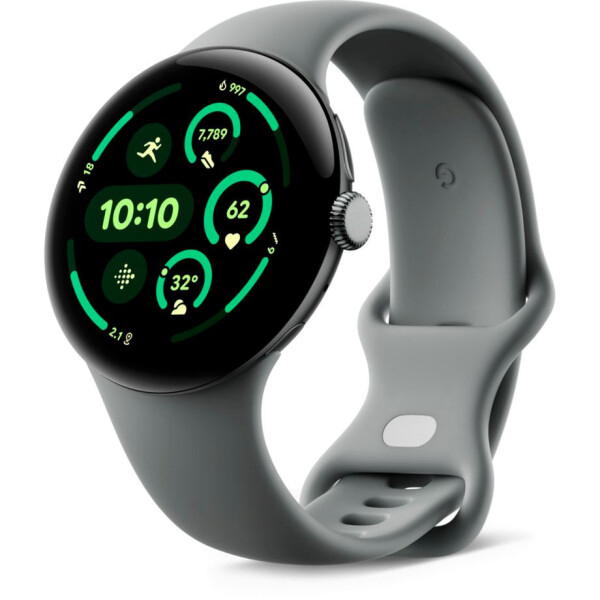 Google Pixel Watch 3 LTE Aluminium 45mm Αδιάβροχο με Παλμογράφο Matte Hazel Aluminum Case / Hazel Active Band