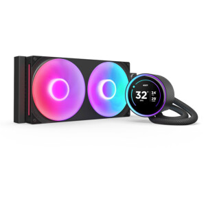 NZXT Kraken Elite 280 RGB V2 v2 Υδρόψυξη Επεξεργαστή Διπλού Ανεμιστήρα για Socket AM4/AM5/1700/1200/115x