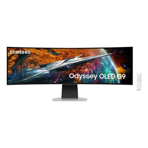 Samsung Odyssey G9 Ultrawide OLED HDR Curved Gaming Monitor 49 5120x1440 240Hz με Χρόνο Απόκρισης 0.03ms GTG