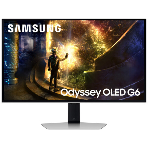 Samsung Odyssey G6 G61SD OLED HDR Monitor 27 QHD 2560x1440 240Hz με Χρόνο Απόκρισης 0.03ms GTG