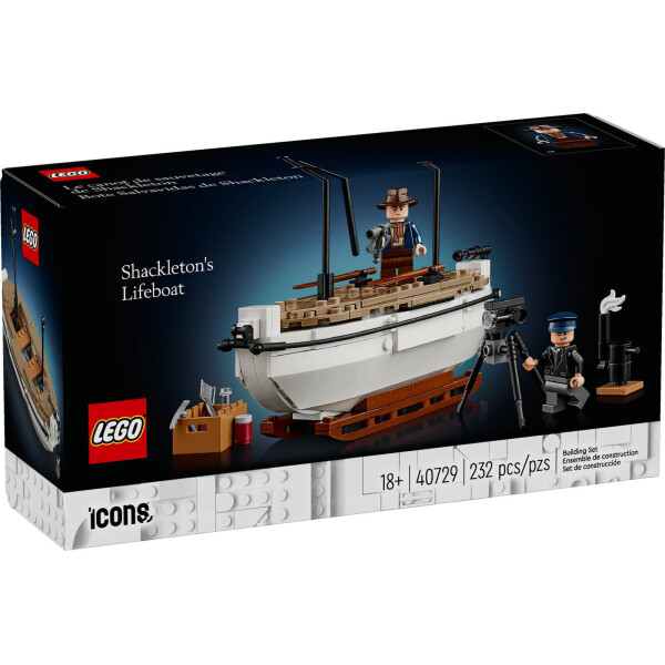 LEGO Icons Shackletons Lifeboat για 18 ετών Ετών 232τμχ Κωδικός 40729