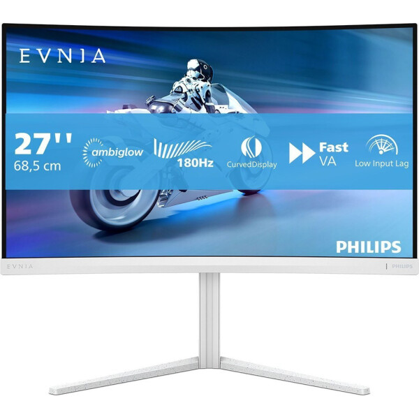 Philips 27M2C5201L VA Curved Gaming Monitor 27 FHD 1920x1080 180Hz με Χρόνο Απόκρισης 1ms GTG