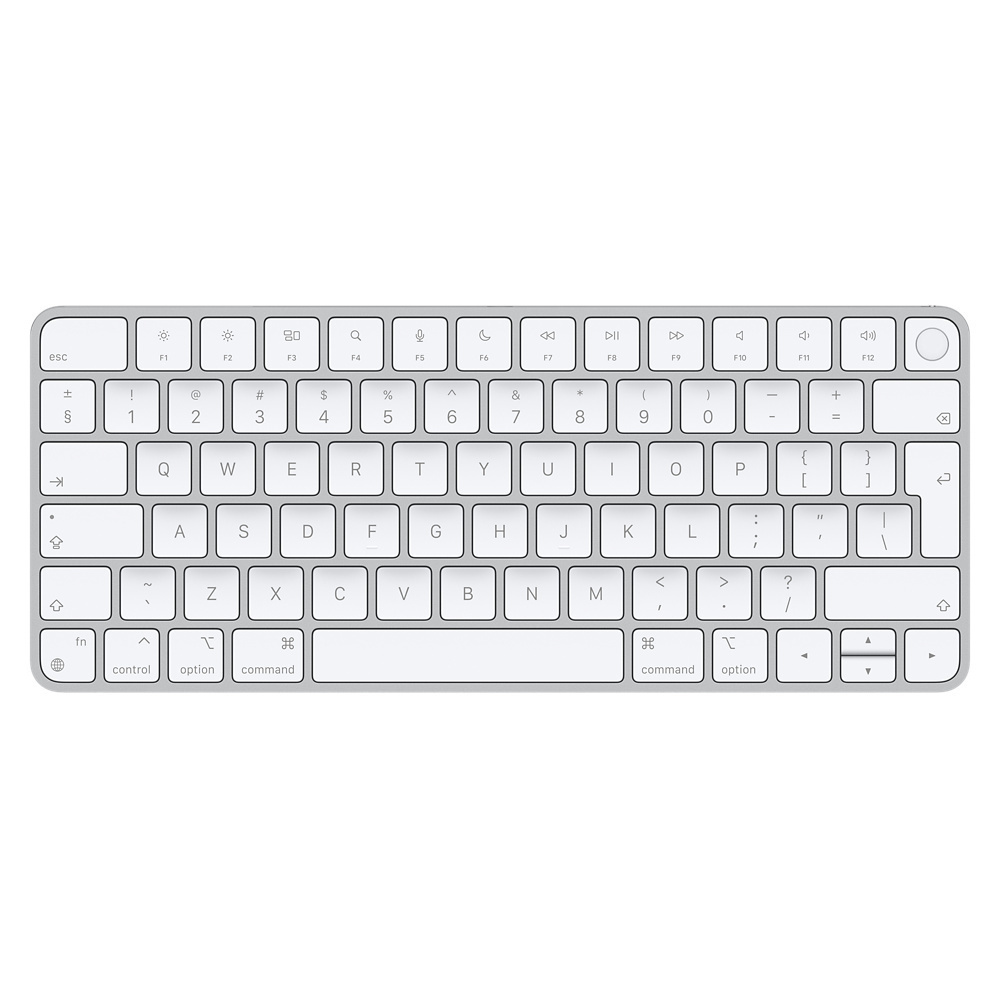 Apple Magic Keyboard με Touch ID για for Mac με Apple Silicon USBC Ασύρματο Bluetooth Πληκτρολόγιο International English Λευκό