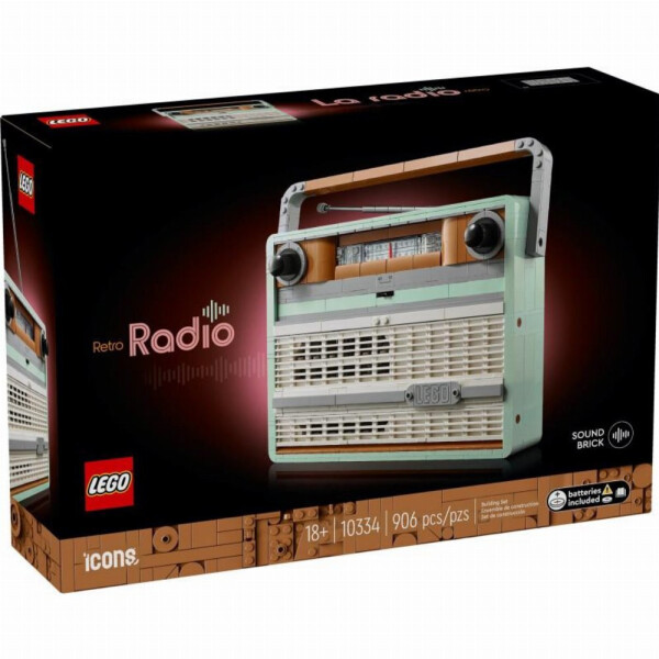 LEGO Creator Retro Radio για 18 ετών Ετών 906τμχ Κωδικός 10334