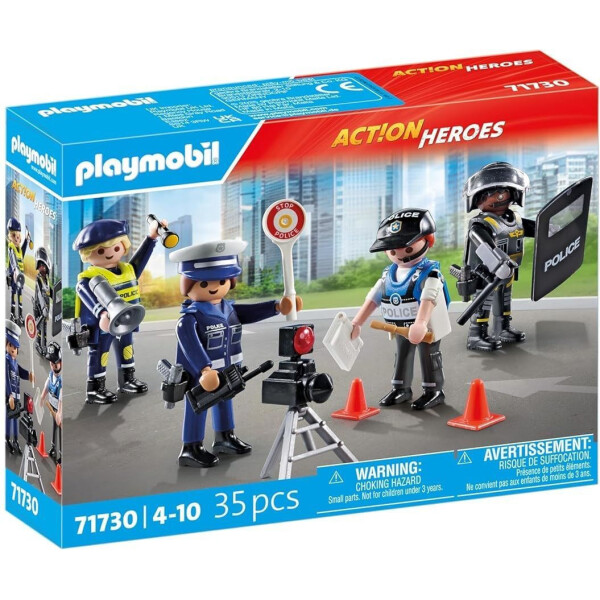 Playmobil Action Heroes Σετ Φιγούρες Αστυνομίας για 4-10 ετών