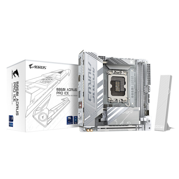 Gigabyte B860I Aorus Pro ICE Wi-Fi Motherboard Mini ITX με Intel 1851 Socket