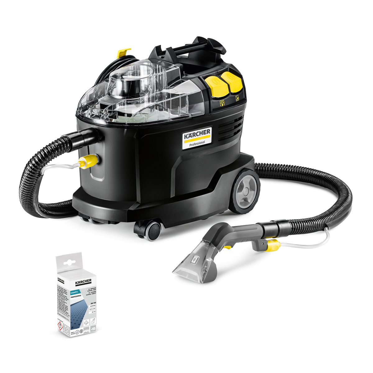 Karcher Puzzi 8/1 Anniversary Edition Σκούπα Υγρών / Στερεών 1200W με Πλαστικό Κάδο 8lt Κωδικός 1.100-248.0