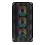 Sharkoon MK3 RGB Gaming Micro Tower Κουτί Υπολογιστή με Πλαϊνό Παράθυρο Μαύρο