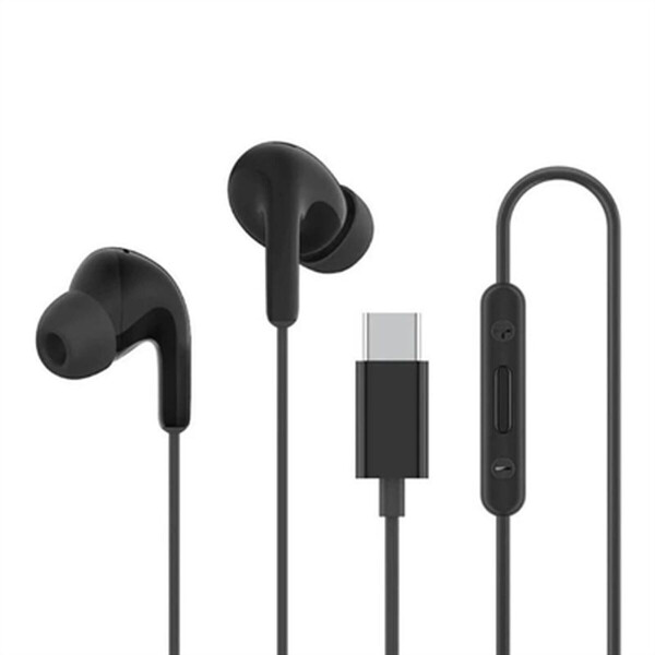 Xiaomi Earphones In-ear Handsfree Ακουστικά με Βύσμα USB-C Μαύρο