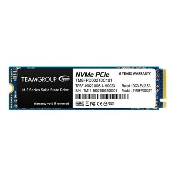 TeamGroup MP33 Pro SSD 2TB M.2 NVMe PCI Express 3.0 Κωδικός TM8FPD002T0C101