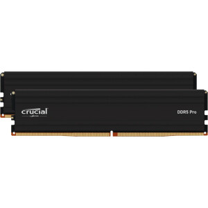 Crucial Pro DDR5 128GB RAM με 2x64GB Modules και Ταχύτητα 5600 για Desktop Κωδικός CP2K64G56C46U5