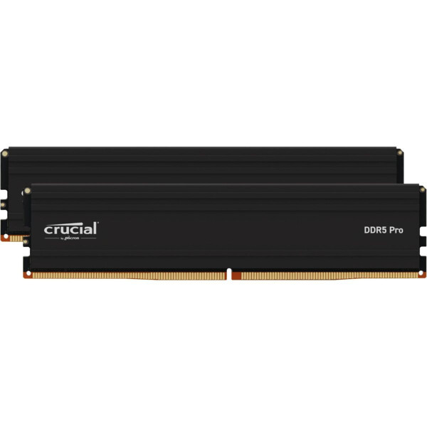 Crucial Pro DDR5 128GB RAM με 2x64GB Modules και Ταχύτητα 5600 για Desktop Κωδικός CP2K64G56C46U5